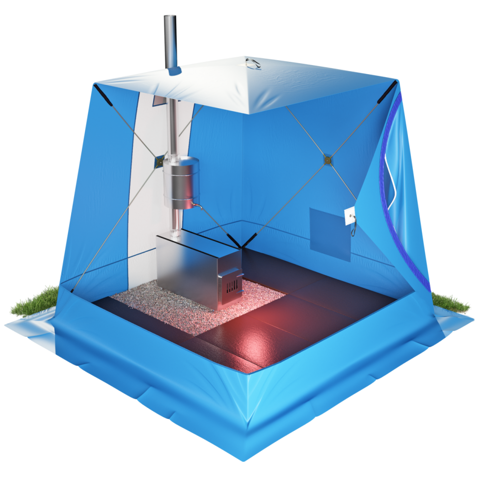 Походная мобильная баня СТЭК в Выксе – купить по цене от 10950 руб. |  Интернет-магазин «Лидер-Тент»